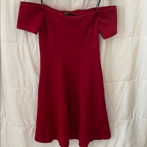 Off the shoulder dress